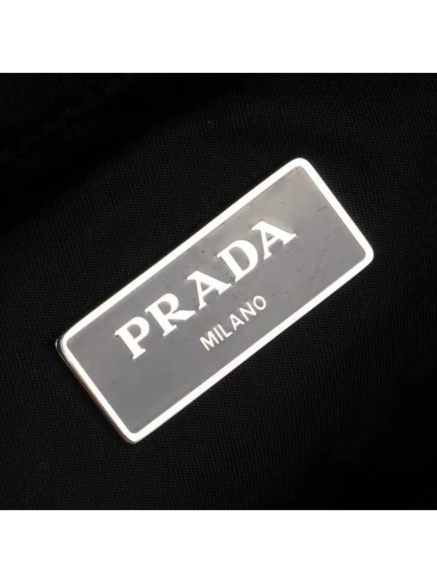 Small Re-Nylon Padded Tote Bag Black - PRADA - BALAAN 8