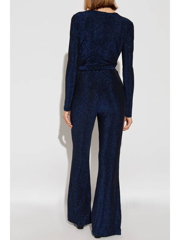 Diane Von Furstenberg Jumpsuit Cosima, Women's, Navy Blue - DIANE VON FURSTENBERG - BALAAN 4