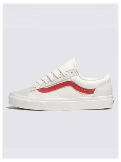 Style 36 Low Top Sneakers Marshmallow Racing Red - VANS - BALAAN 2