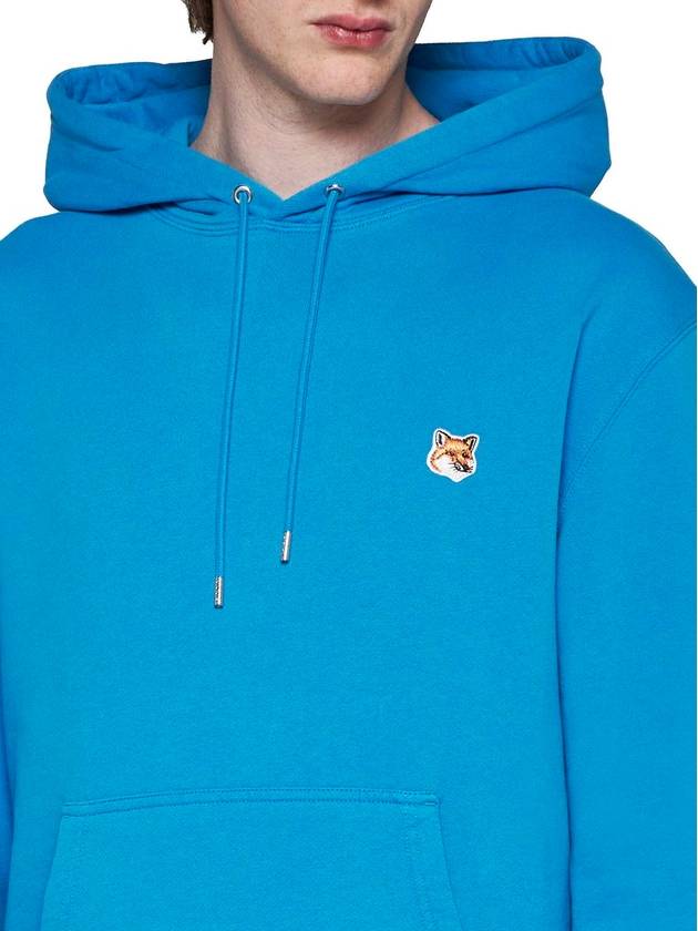 Fox Head Patch Regular Hoodie Light Blue - MAISON KITSUNE - BALAAN 5