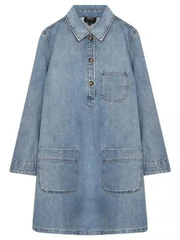 Arelia denim dress women - A.P.C. - BALAAN 1