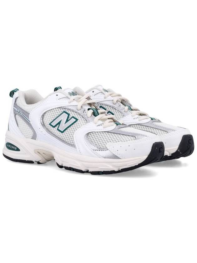 530 Low Top Sneakers Green White - NEW BALANCE - BALAAN 3