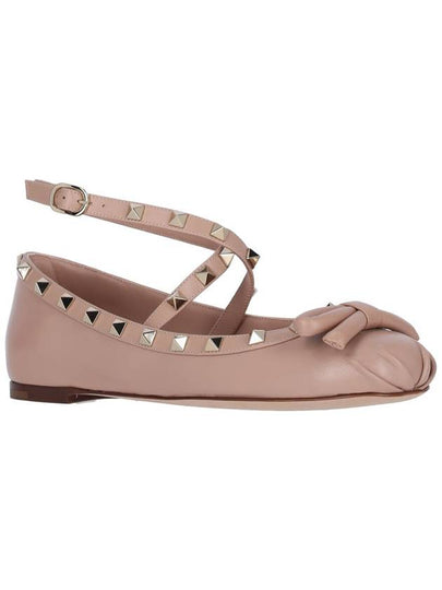 Valentino Garavani Flat shoes Pink - VALENTINO - BALAAN 2