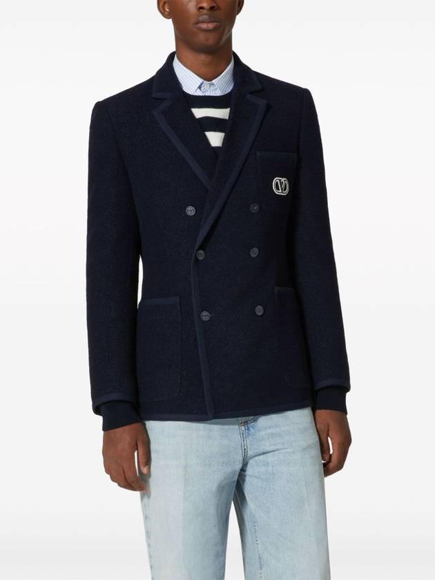 Valentino Garavani Jackets Blue - VALENTINO - BALAAN 3