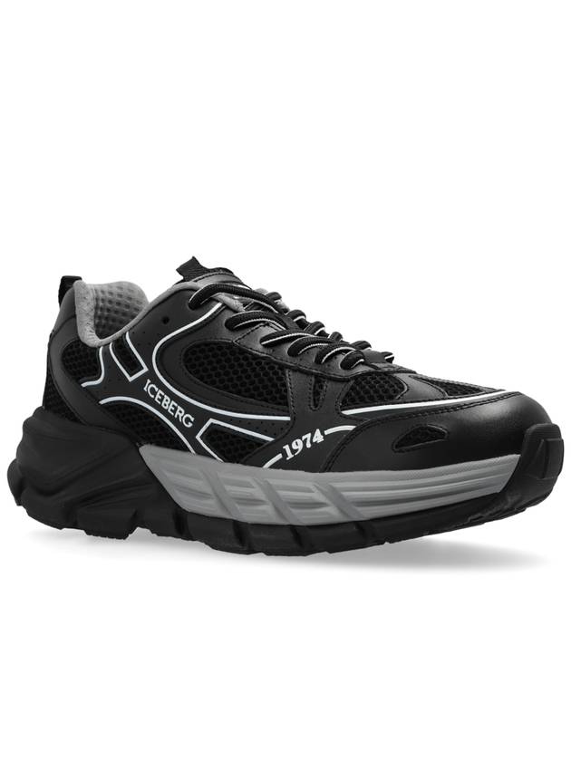 Iceberg Sports Shoes, Men's, Black - ICEBERG - BALAAN 4