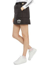 Women's Padded H-Line Skirt Black - HORN GARMENT - BALAAN 6