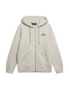 Alpha Hooded Zip-Up Jacket Beige - J.LINDEBERG - BALAAN 2