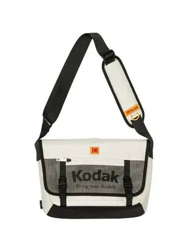 KODAK Foundy Medium Messenger Bag IVORY - KODO - BALAAN 1