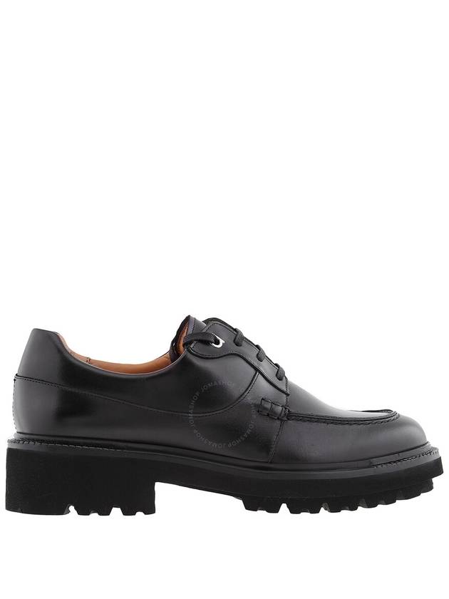 Salvatore Ferragamo Men's Black Gorin Lace-Up Gancini Derby Shoe, Size 6 - SALVATORE FERRAGAMO - BALAAN 1