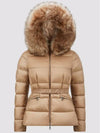 BOED short hooded jacket padded camel J20931A00095595FE239 - MONCLER - BALAAN 2