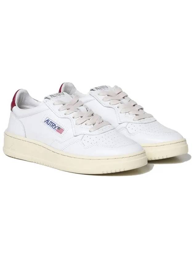 Medalist Red Tab Low Top Sneakers White - AUTRY - BALAAN 4