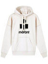 Mansel Logo Hoodie Ivory - ISABEL MARANT ETOILE - BALAAN 2