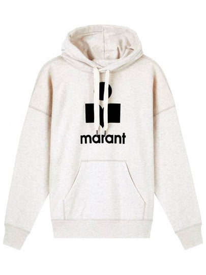 Mansel Logo Hoodie Ivory - ISABEL MARANT ETOILE - BALAAN 2