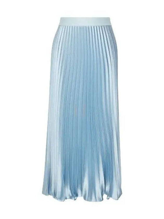 Gavino Long Pleated Skirt Blue - MAX MARA - BALAAN 2