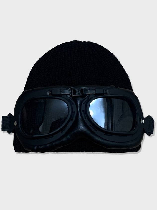 Unisex Goggles Beanie Black - RESPECT - BALAAN 2