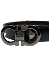 Ferragamo Reversible Leather Belt 644557 - SALVATORE FERRAGAMO - BALAAN 3