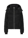 Corduroy Comptoir Bomber Padding Black - MOOSE KNUCKLES - BALAAN 1