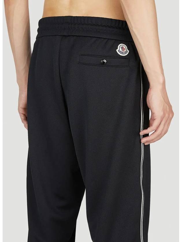 Side Pocket Striped Tech Jersey Track Pants 8H00002 899A1 999 - MONCLER - BALAAN 4