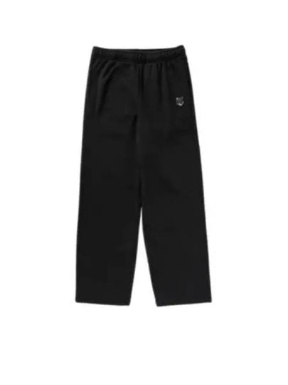 Bold Fox Head Patch Relaxed Jogger Track Pants Black - MAISON KITSUNE - BALAAN 2