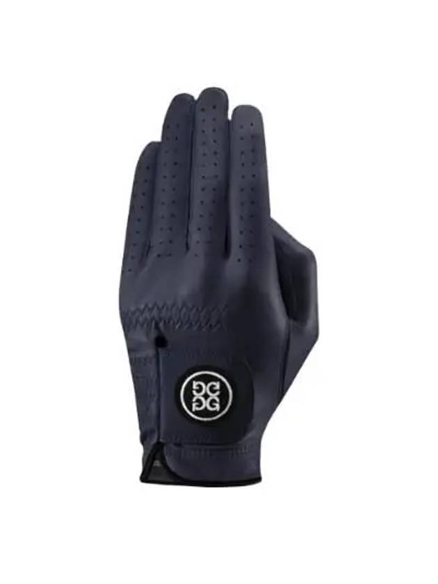 Circle GS Logo Leather Golf Gloves Navy - G/FORE - BALAAN 2