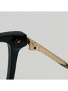 Glasses Frame OM5005H 001 Men Women Square Fashion Horned Frame - OMEGA - BALAAN 6