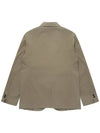 Cotton flap pocket jacket light brown - SOLEW - BALAAN 2