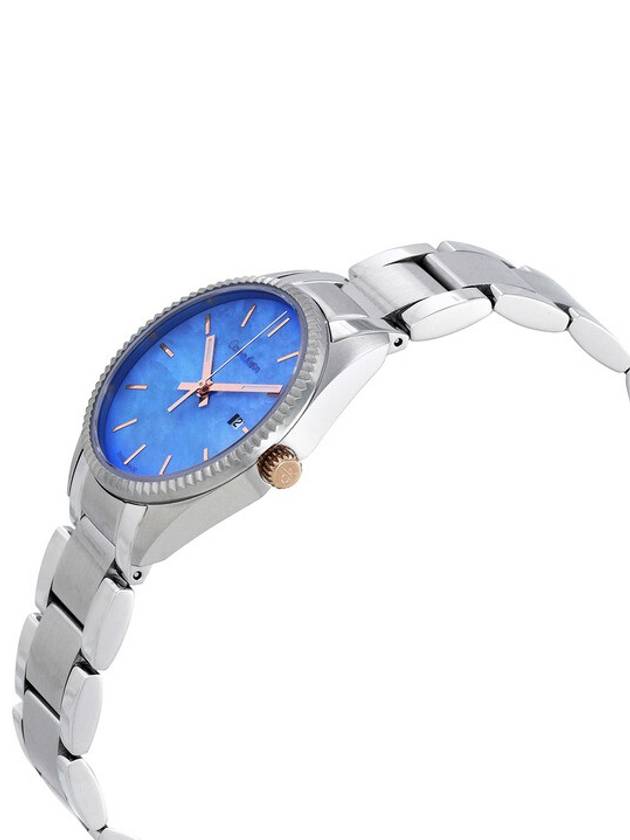 Mother of Pearl Alliance Blue Mother of Pearl Dial Steel Watch Women’s Watch - CALVIN KLEIN - BALAAN 3