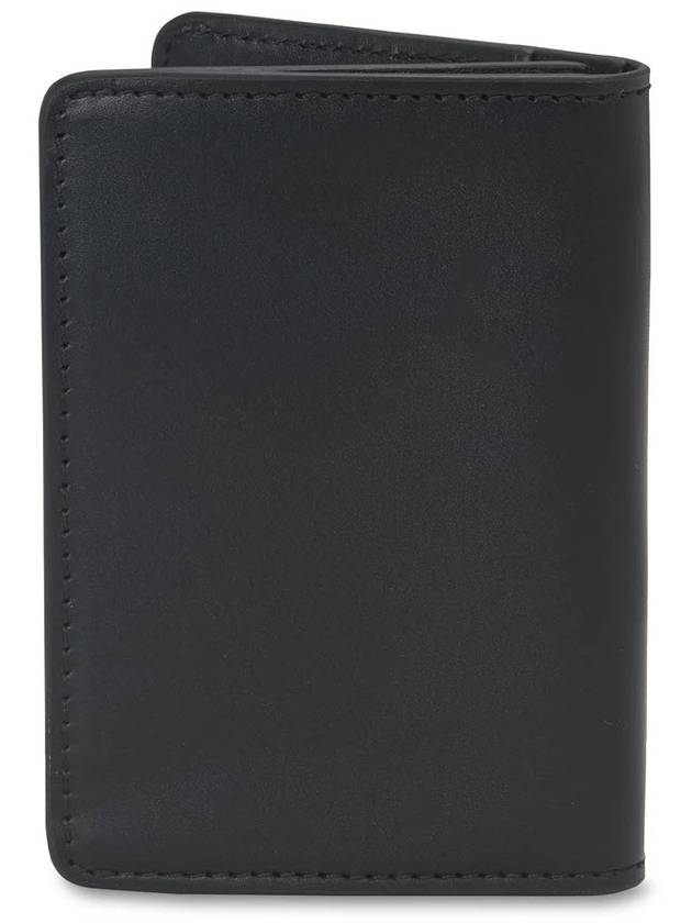 Stefan Small Leather Card Wallet Black - A.P.C. - BALAAN 3