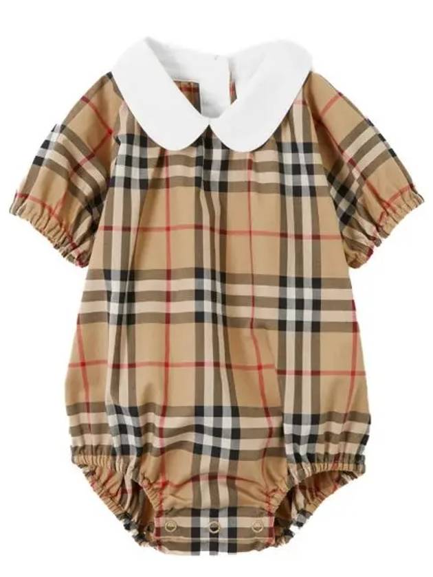 Kids Kids Training Wear Overall Set 8069154 A7028 ARCHIVEBEIGEIPCHK - BURBERRY - BALAAN 2