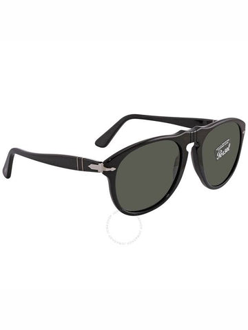 Persol Crystal Green Pilot Men's Sunglasses PO0649 9531 56 - PERSOL - BALAAN 1