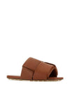 Men's Patch Mule Slippers Caramel - BOTTEGA VENETA - BALAAN 3