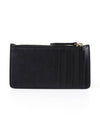 Signature Stitch Zipper Card Wallet Black - MAISON MARGIELA - BALAAN 3