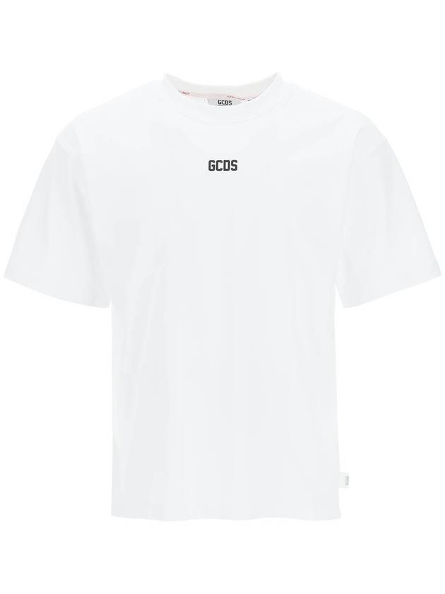 small logo short sleeve t-shirt white - GCDS - BALAAN 1