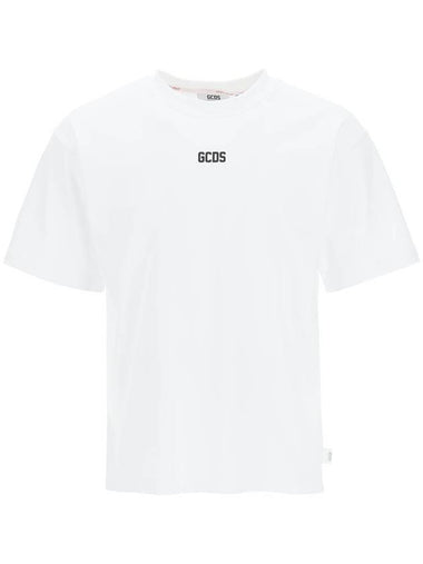 small logo short sleeve t-shirt white - GCDS - BALAAN 1