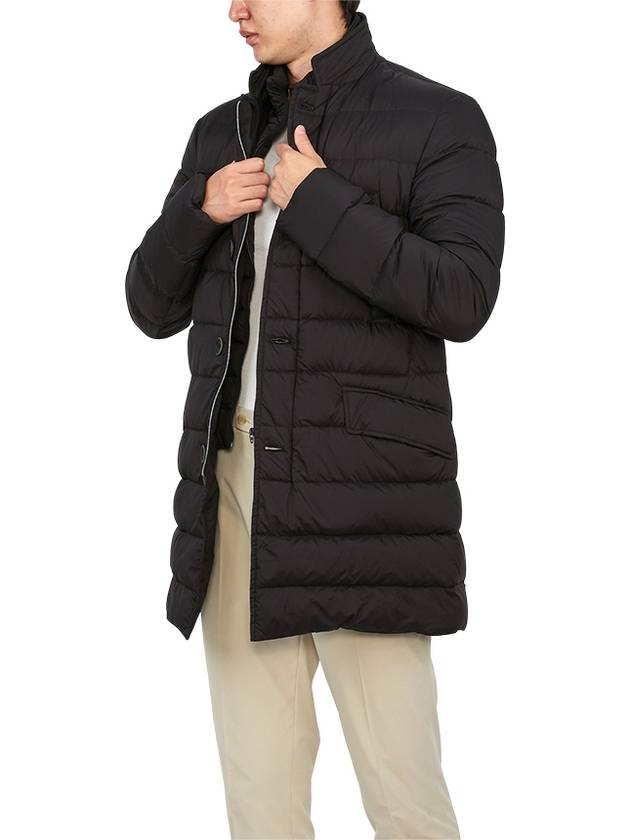 Quilted Straight Fit Padding Black - HERNO - BALAAN 7