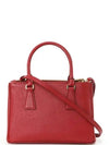 Galleria Saffiano Leather Small Bag Fiery Red - PRADA - BALAAN.