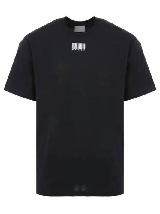 Small barcode black short sleeve t shirt 270915 - VETEMENTS - BALAAN 1