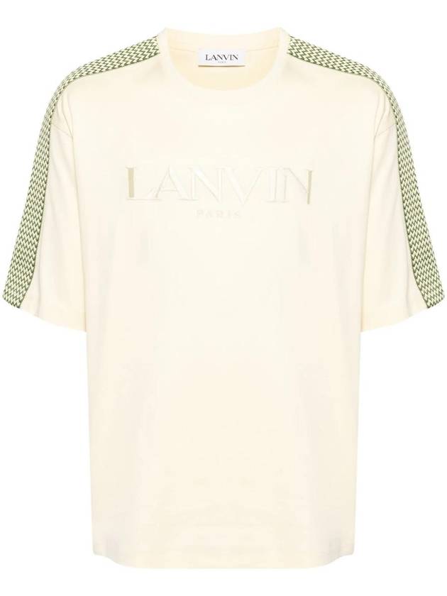 Lanvin Brodé Side Curb T-Shirt Clothing - LANVIN - BALAAN 1