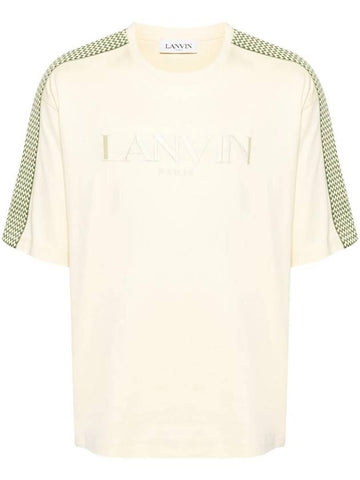 Lanvin Brodé Side Curb T-Shirt Clothing - LANVIN - BALAAN 1