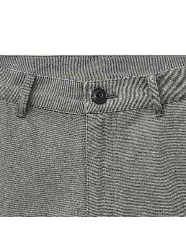 Twist Bermuda Denim Shorts Grey - NOIRER FOR WOMEN - BALAAN 5