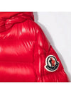 Kids Hooded Padded Jacket Red 1A52H 20 68950 455 - MONCLER - BALAAN 4