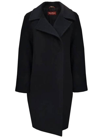 3NARO Wool Coat Black 60162023 013 - MAX MARA - BALAAN 1