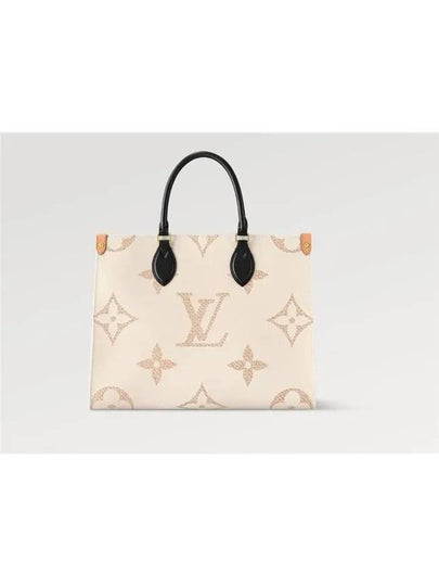 OnTheGo MM Monogram Canvas Tote Bag Beige - LOUIS VUITTON - BALAAN 2