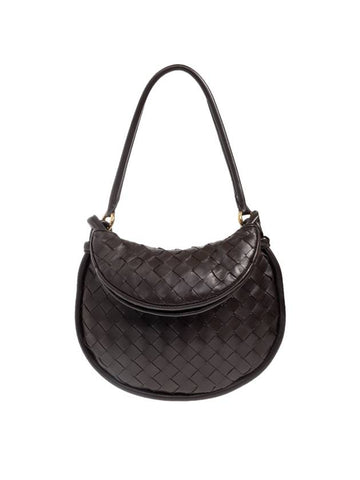 Intrecciato Gemelli Small Shoulder Bag Fondant - BOTTEGA VENETA - BALAAN 1