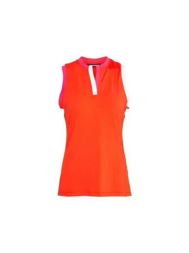 Women's Aurora Sleeveless Orange - J.LINDEBERG - BALAAN 2