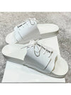 Men's Lace Up Full Slippers White - MAISON MARGIELA - BALAAN.