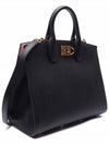 Medium Studio Box Tote Bag Black - SALVATORE FERRAGAMO - BALAAN 4