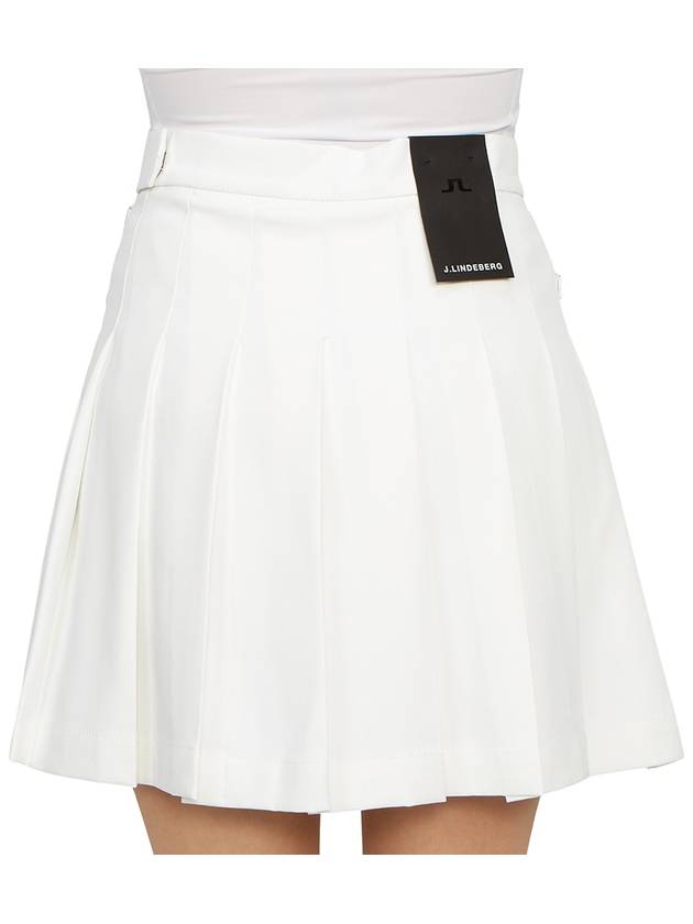 Women's Adina Golf Skirt White - J.LINDEBERG - BALAAN 8