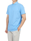 Golf Wear Men s Collar Short Sleeve T Shirt G4MS23K300 CIELO - G/FORE - BALAAN 6