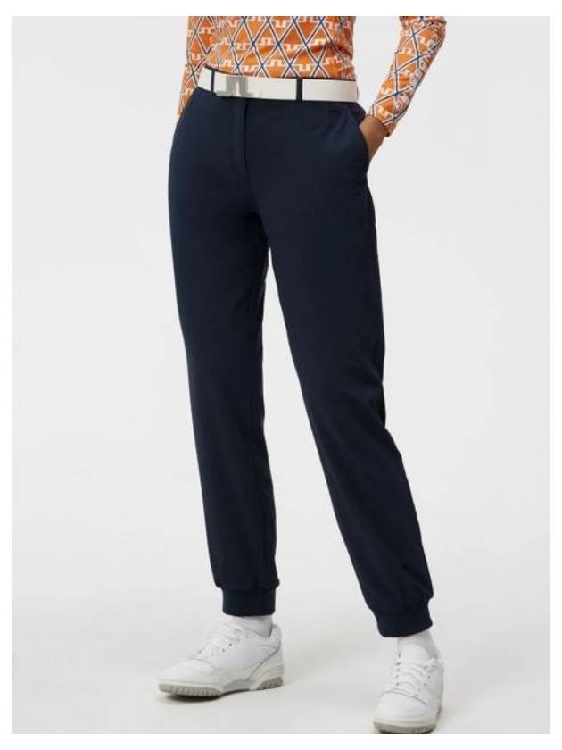 JLINDEBERG Elenya Jogger Pants Golf Pants Navy - J.LINDEBERG - BALAAN 1